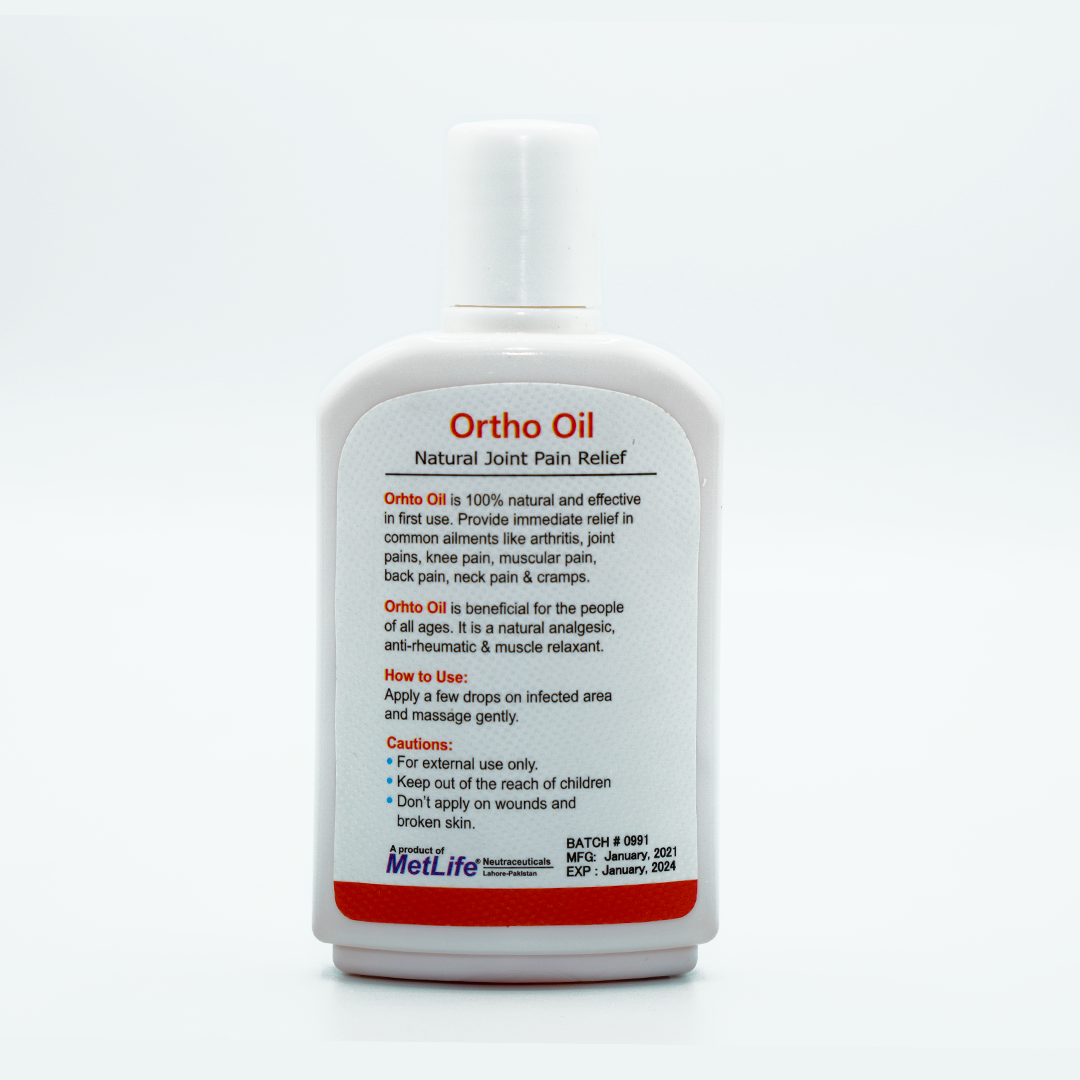 Ortho Oil (Pain Relieve) 100 ML