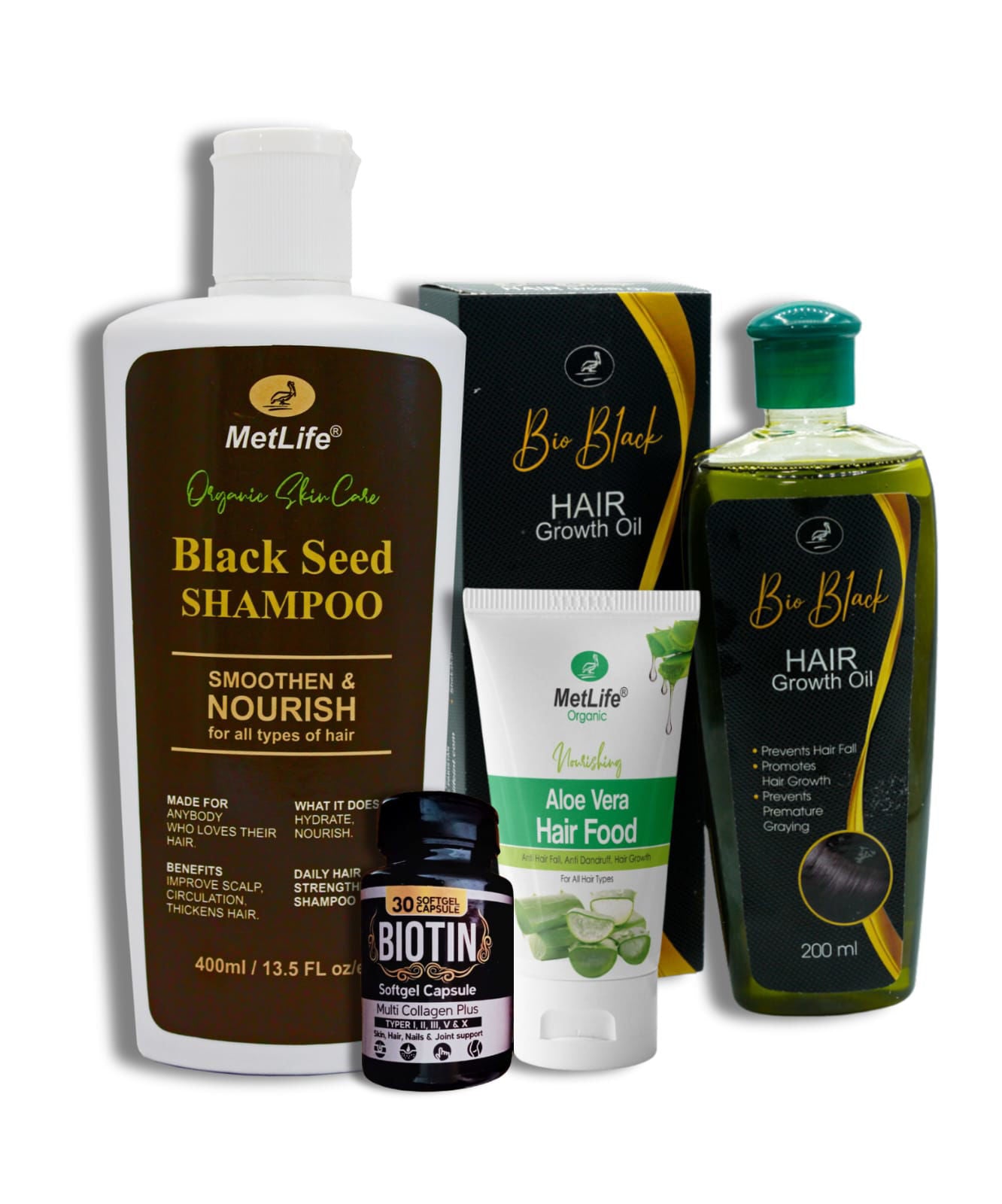 Hair Care Complete course with Black seed shampoo