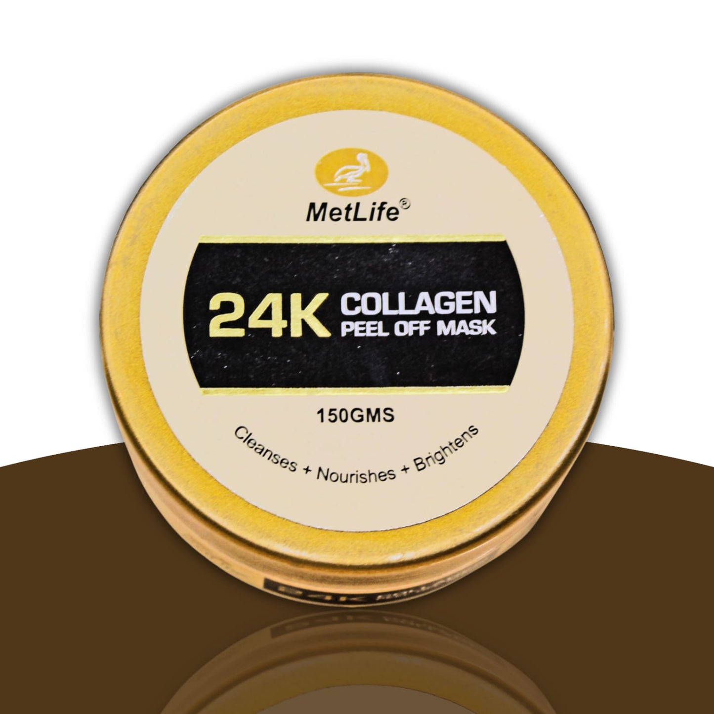 24K Gold & Collagen Peel Off Mask -150 gm