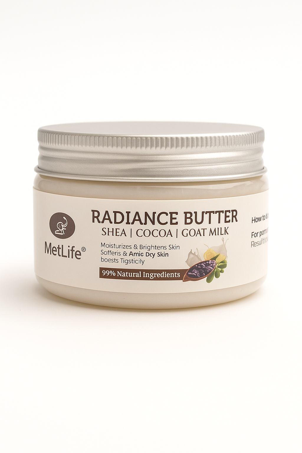Radiance & whitening Body Butter