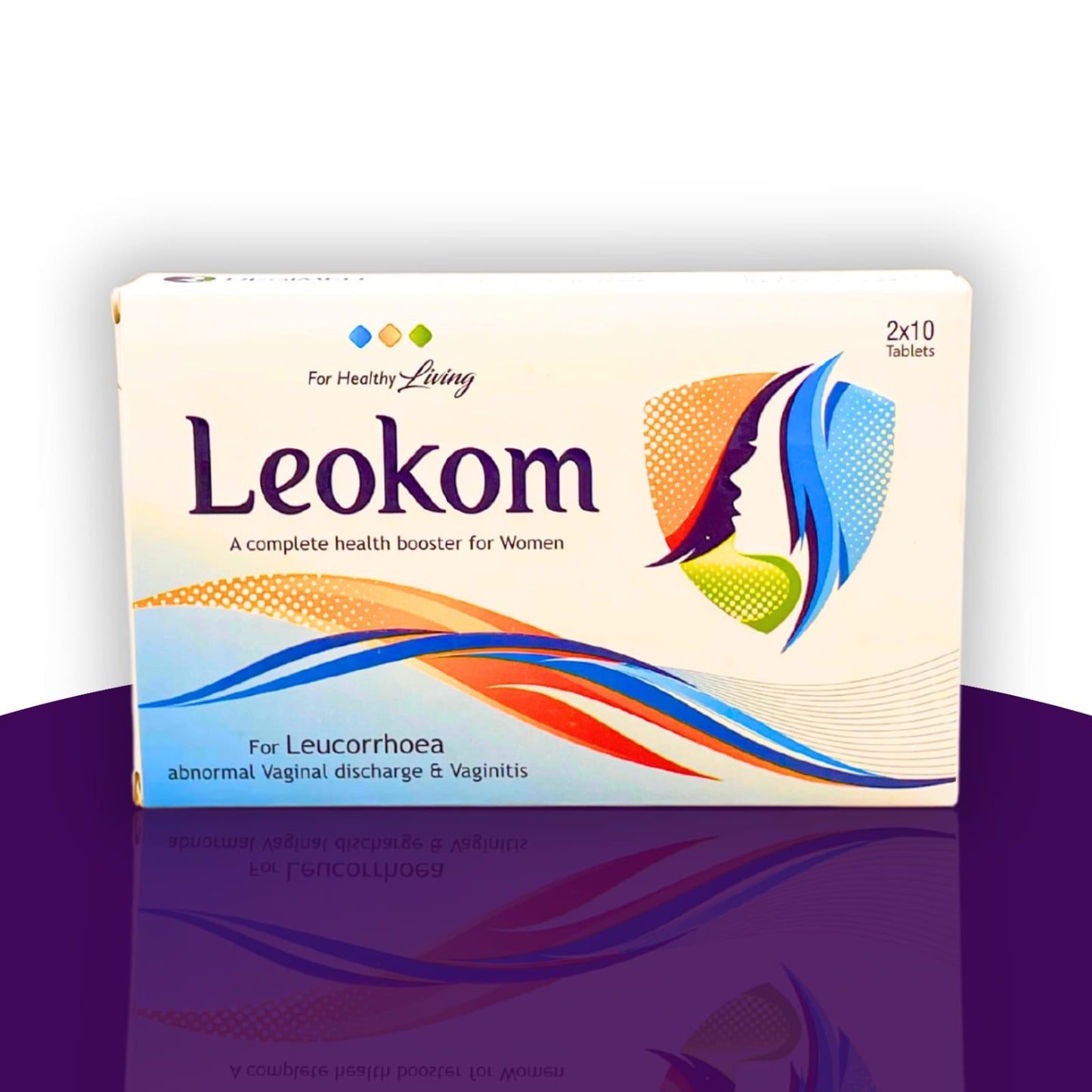 Leo Kom (For leucorrhoea, abnormal vaginal discharge and vaginities)20 tablets