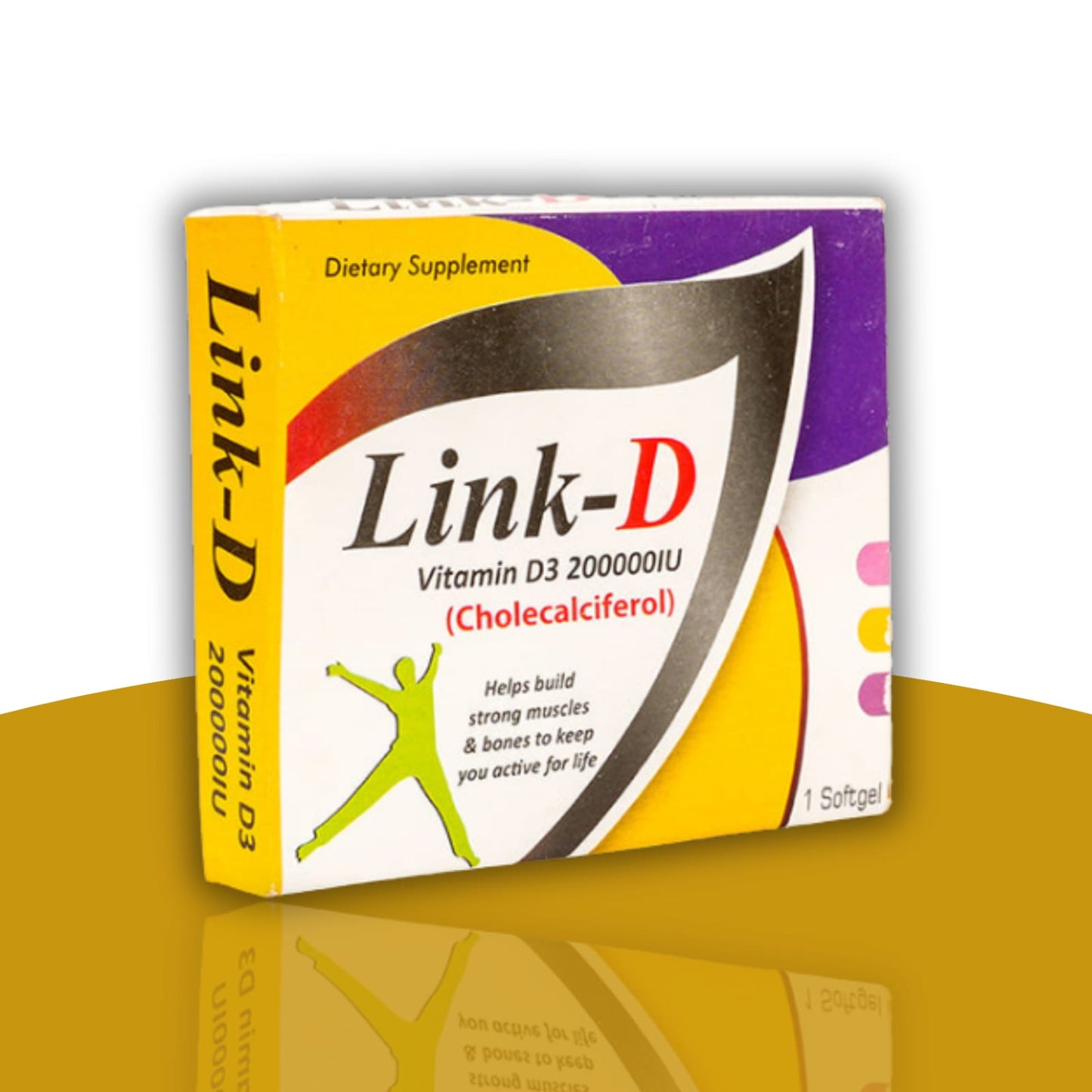 Vitamin -D (full deficiency course)4 packs