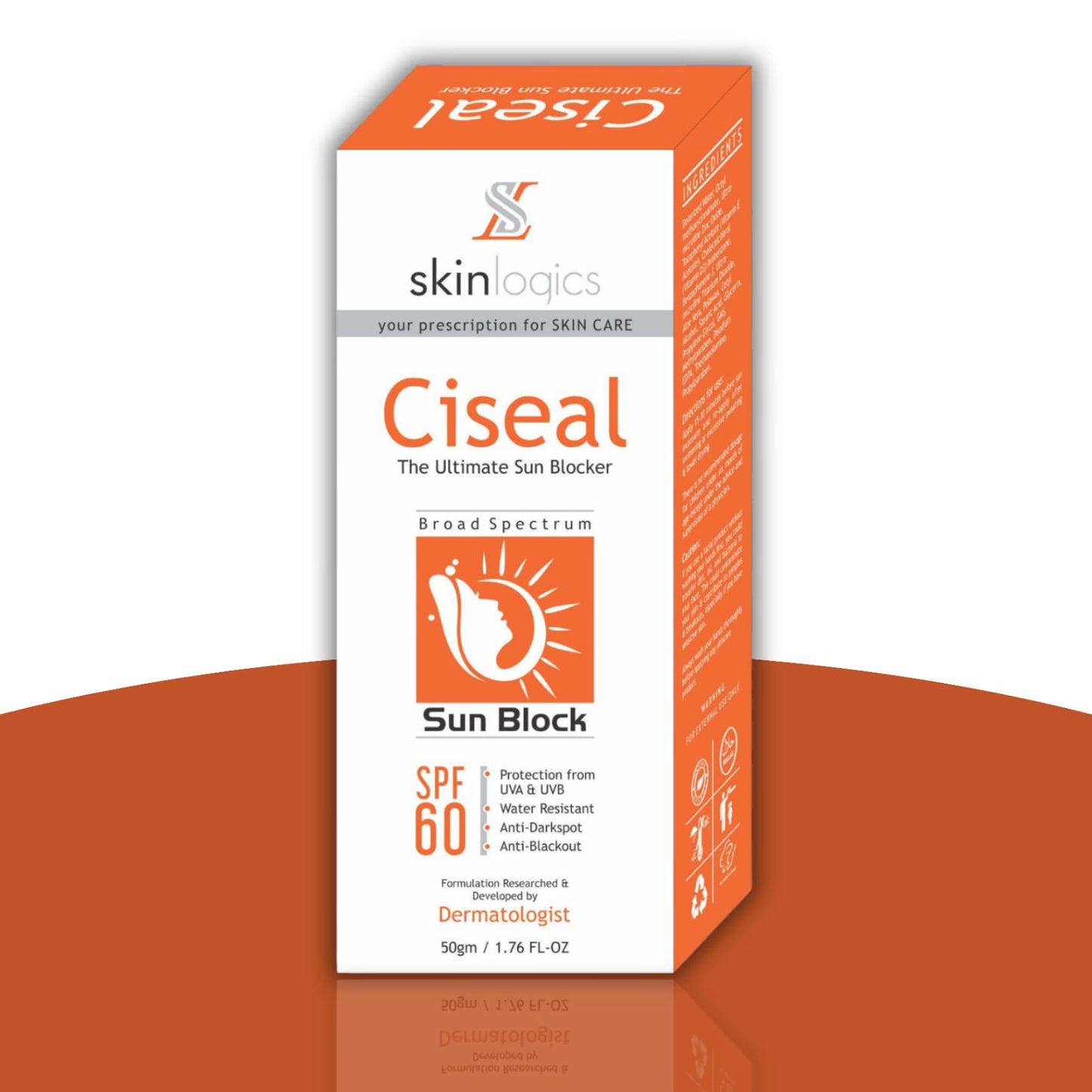 Ciseal SPF-60 (Sun blocker)