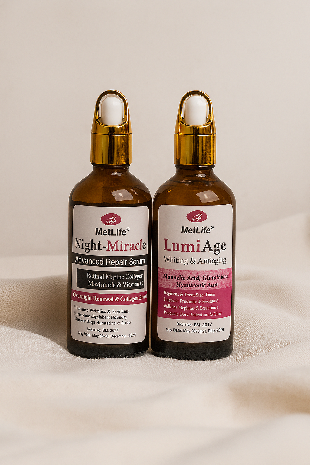 Dual Action Skincare Set – Whitening + Anti-Aging
